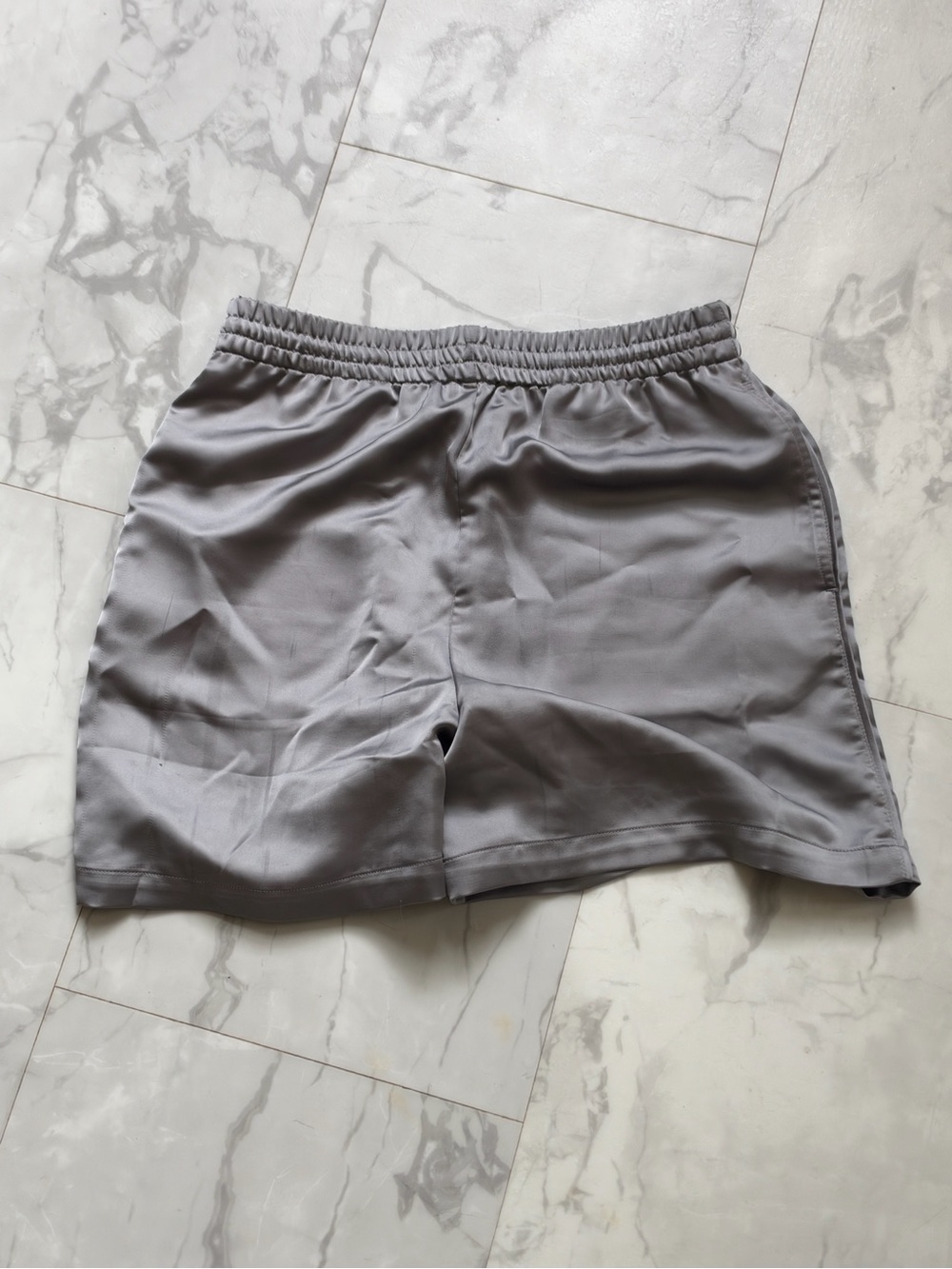 Skims silver shorts